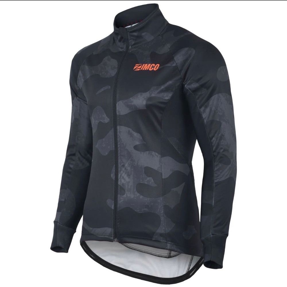 Zimco Pro Bike Jacket Cycling High Soft Shell Wind Jacket Camo